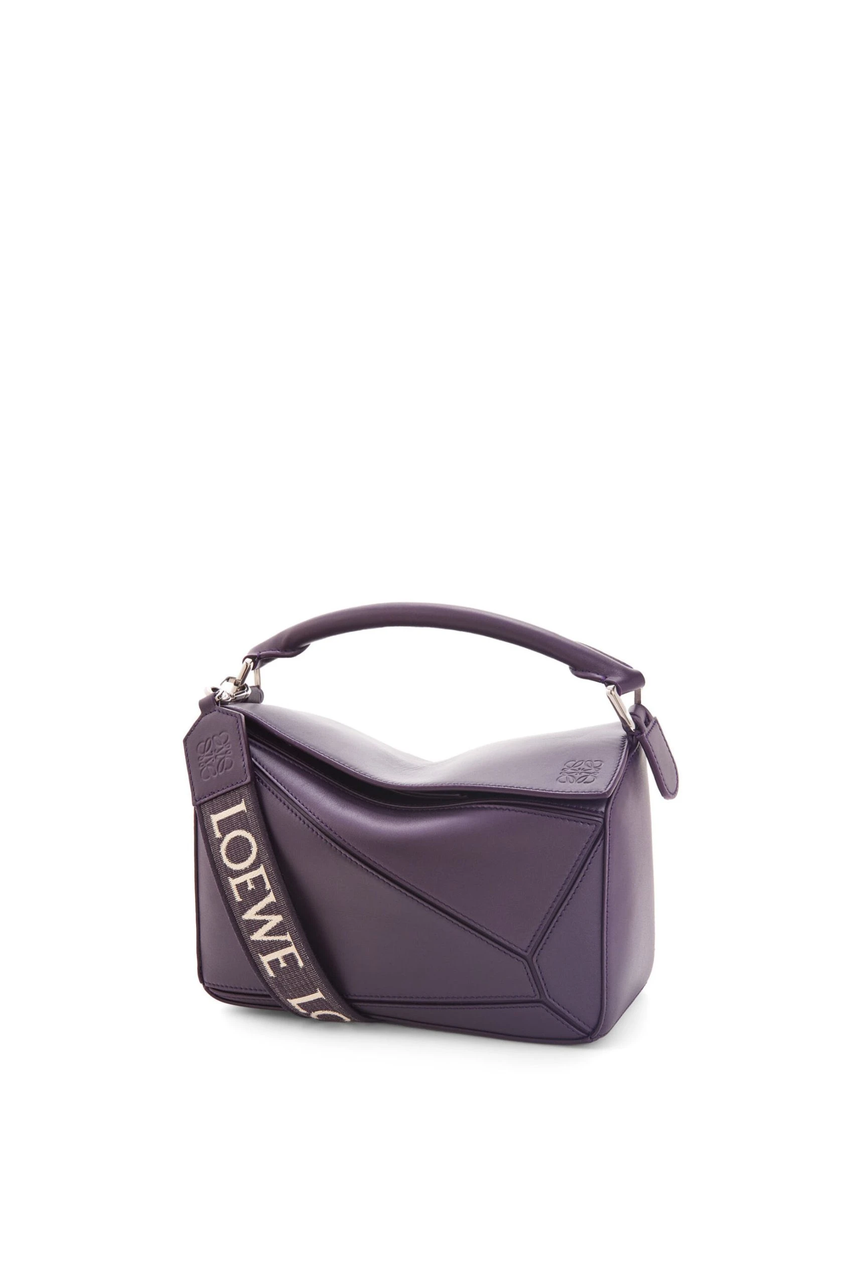 LOEWE-Small-Puzzle-bag-in-satin-calfskin LOEWE puzzle bag