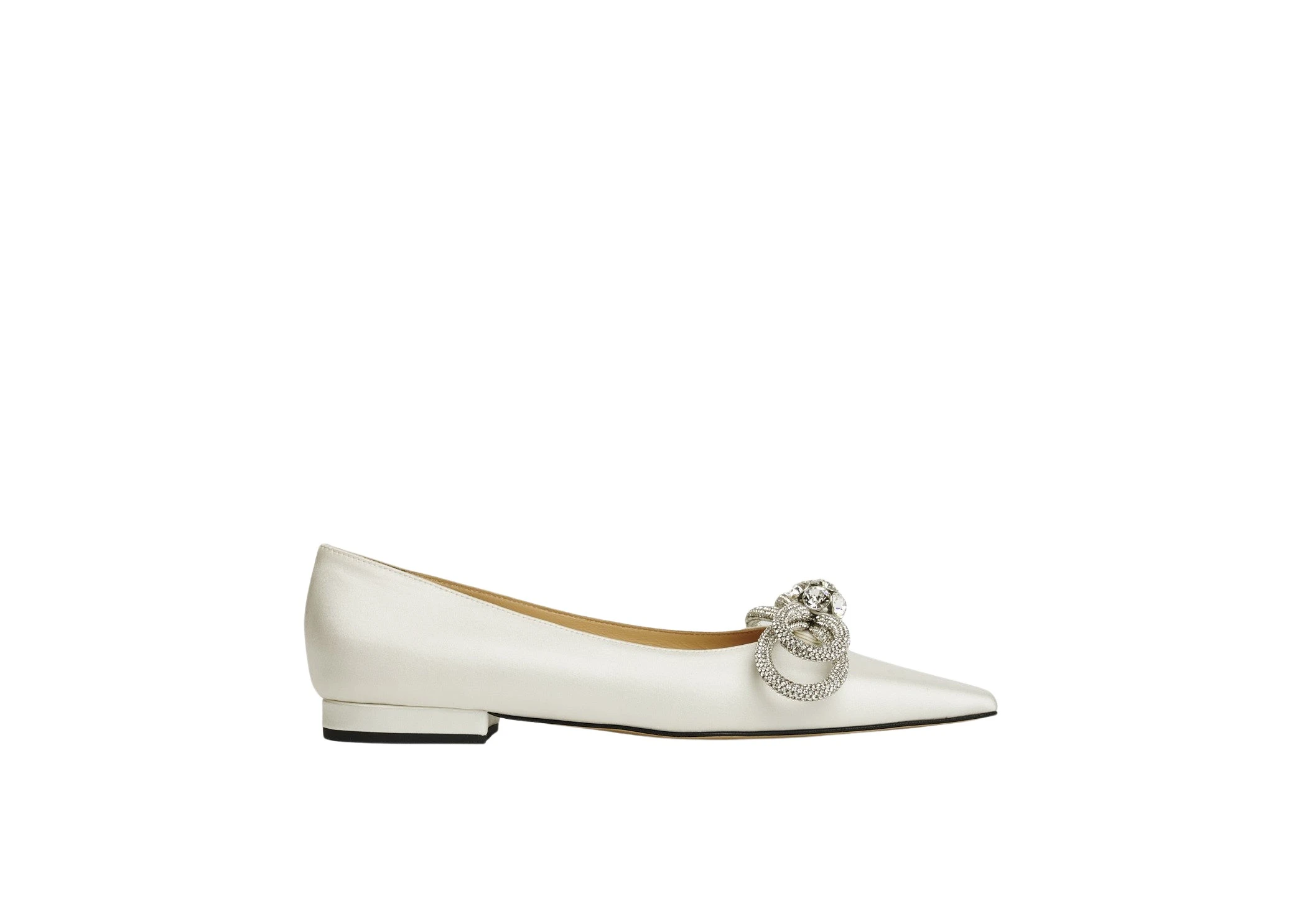 Mach-and-Mach-Double-Crystal-Bow-Flat-Silk-White-was-169520210_nobg Double Crystal Bow Flat Silk White - Image 1