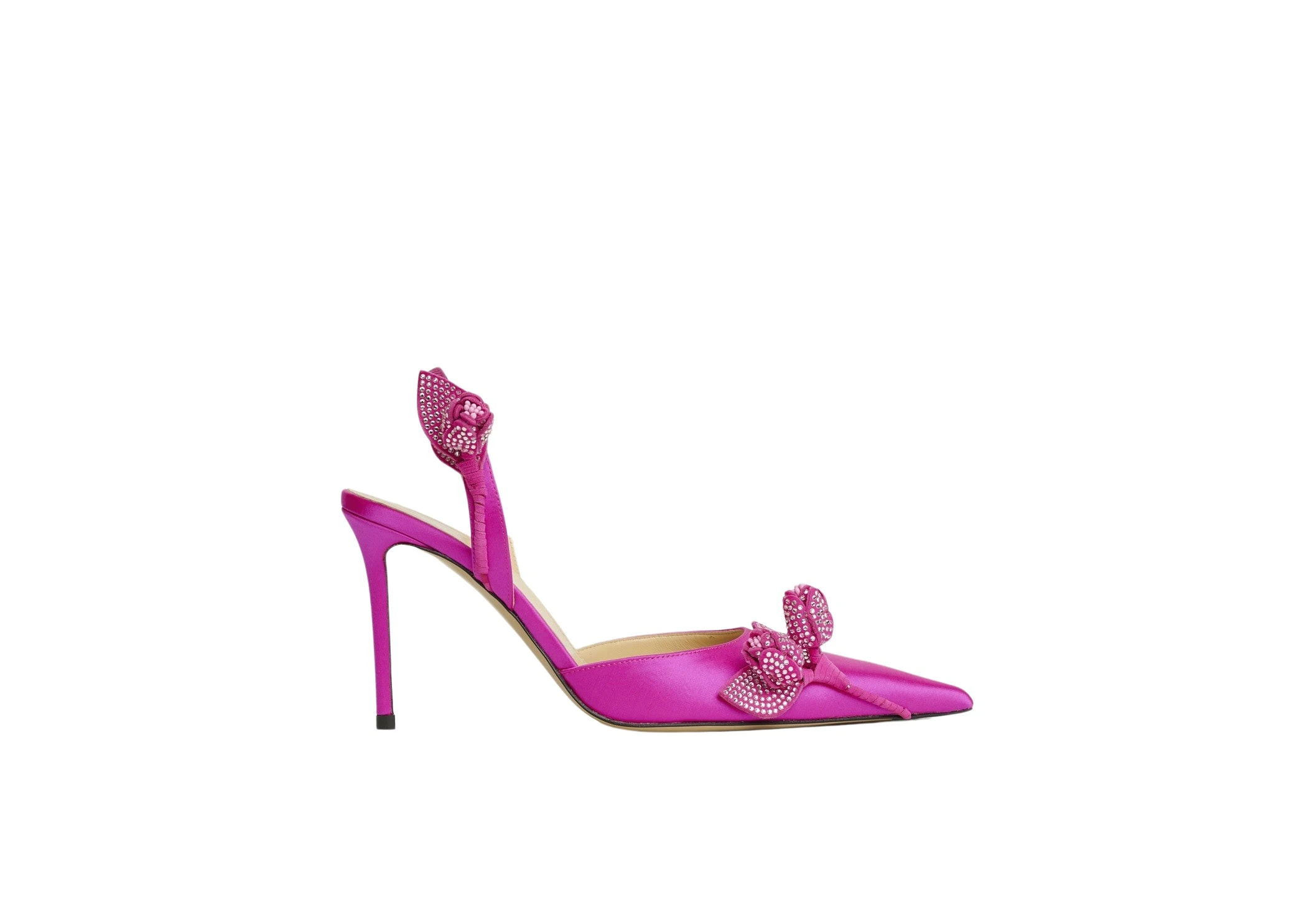 Mach-and-Mach-Wonder-Tulip-Crystal-Slingback-Silk-Fuchsia51495_nobg Wonder Tulip Crystal Slingback Silk Fuchsia - Image 1