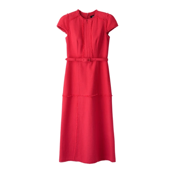 Cap Sleeve Midi Dress