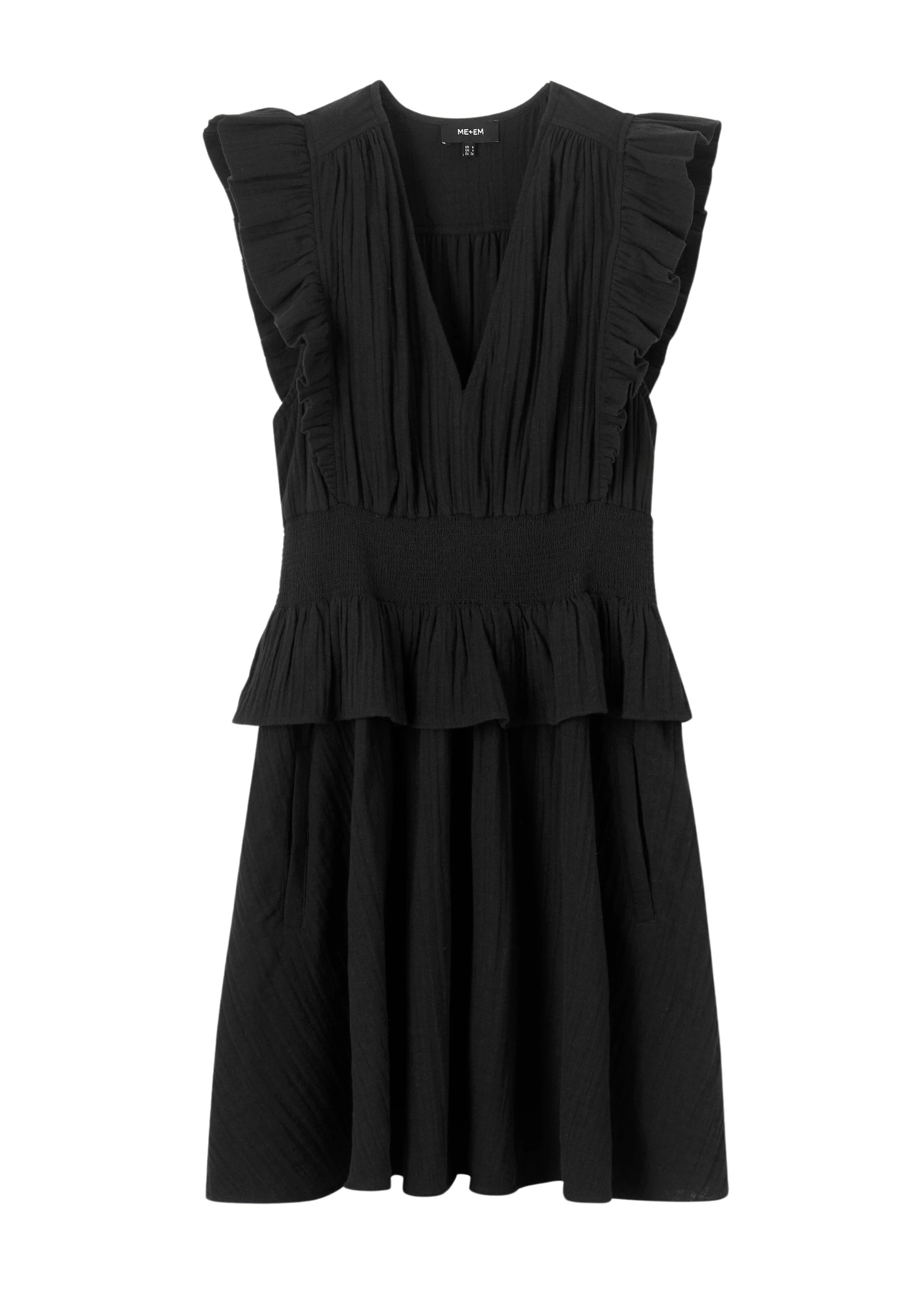 Me-and-Em-Cheesecloth-Fit-And-Flare-Short-Dress-scaled23599_nobg Cheesecloth Fit And Flare Short Dress - Image 1