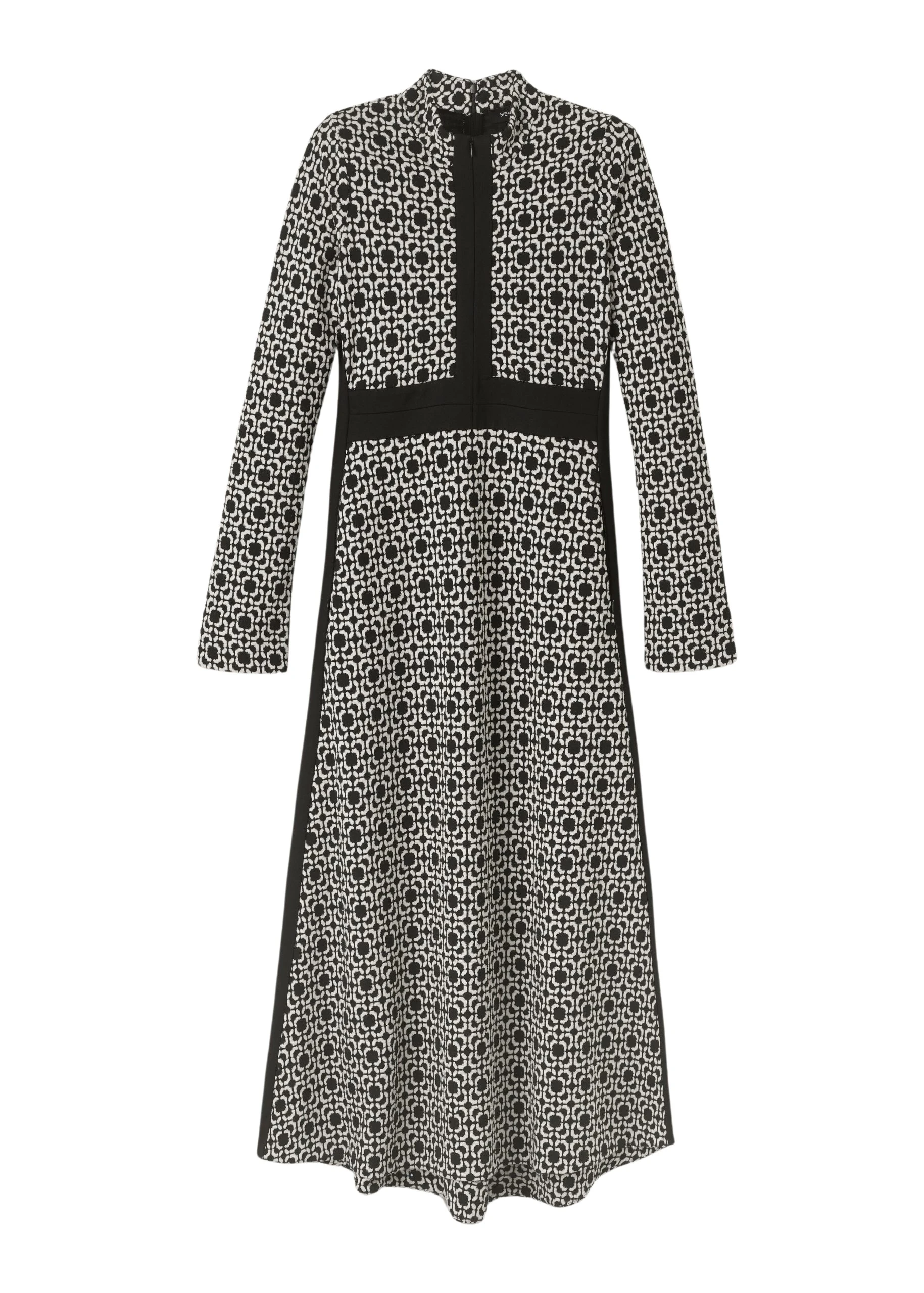 Me-and-Em-Graphic-Jacquard-Ponte-Maxi-Dress-scaled57854_nobg Graphic Jacquard Ponte Maxi Dress - Image 1