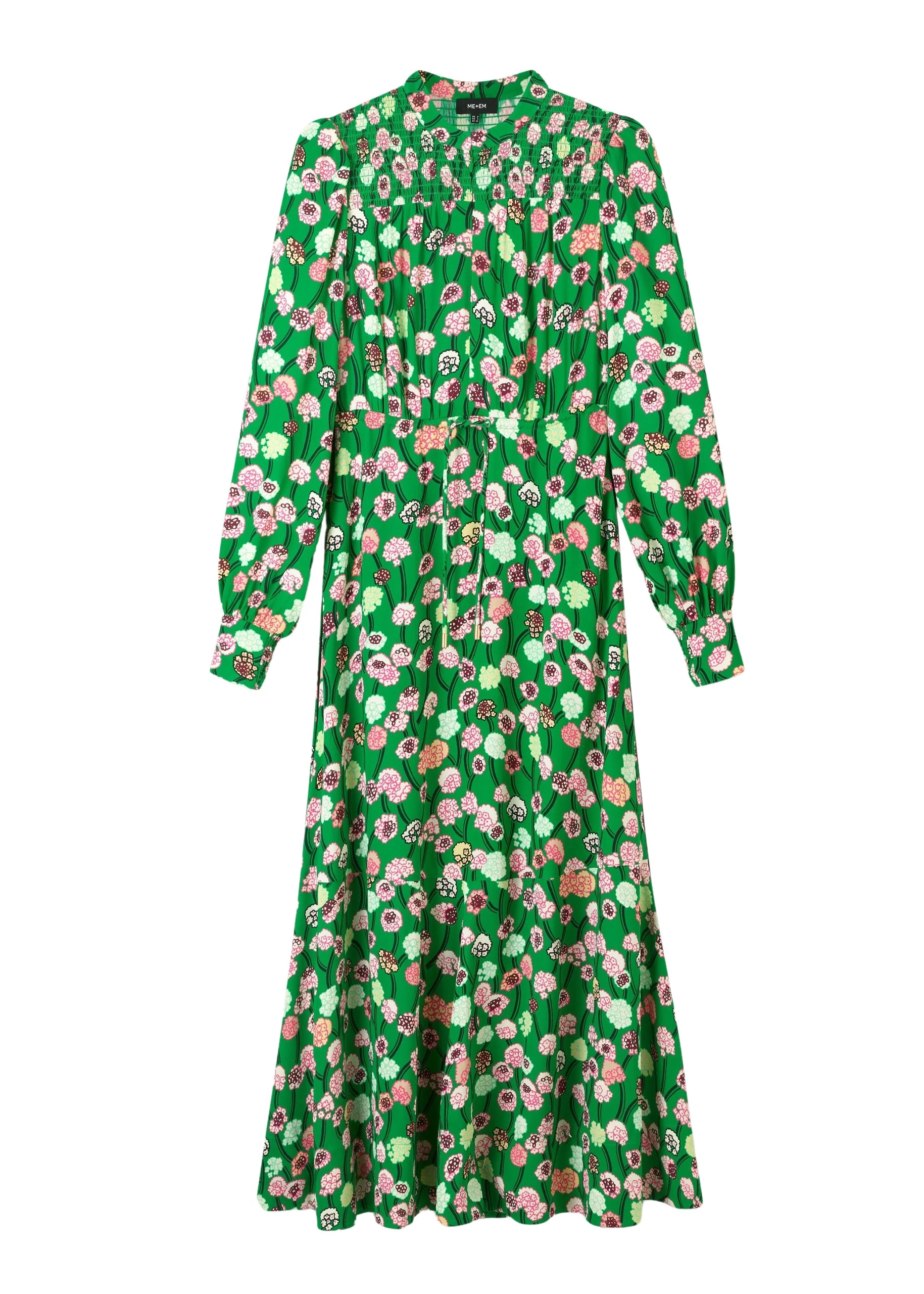 Me-and-Em-Lantana-Flower-Print-Drawstring-Maxi-Dress-scaled58137_nobg Lantana Flower Print Drawstring Maxi Dress - Image 1