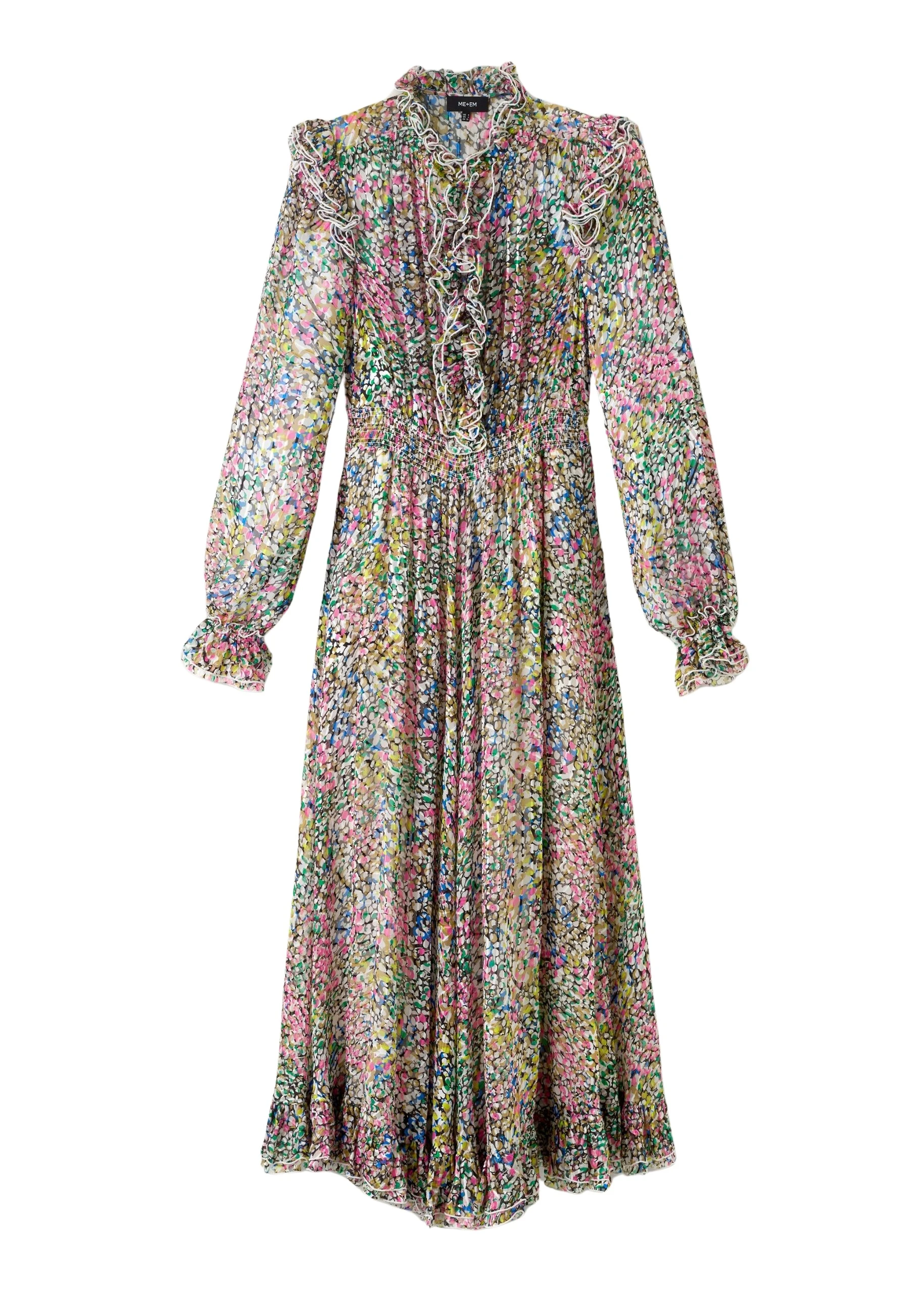 Me-and-Em-Silk-Blend-Devore-Confetti-Print-Maxi-Dress-scaled94135_nobg Silk-Blend Devoré Confetti Print Maxi Dress - Image 1
