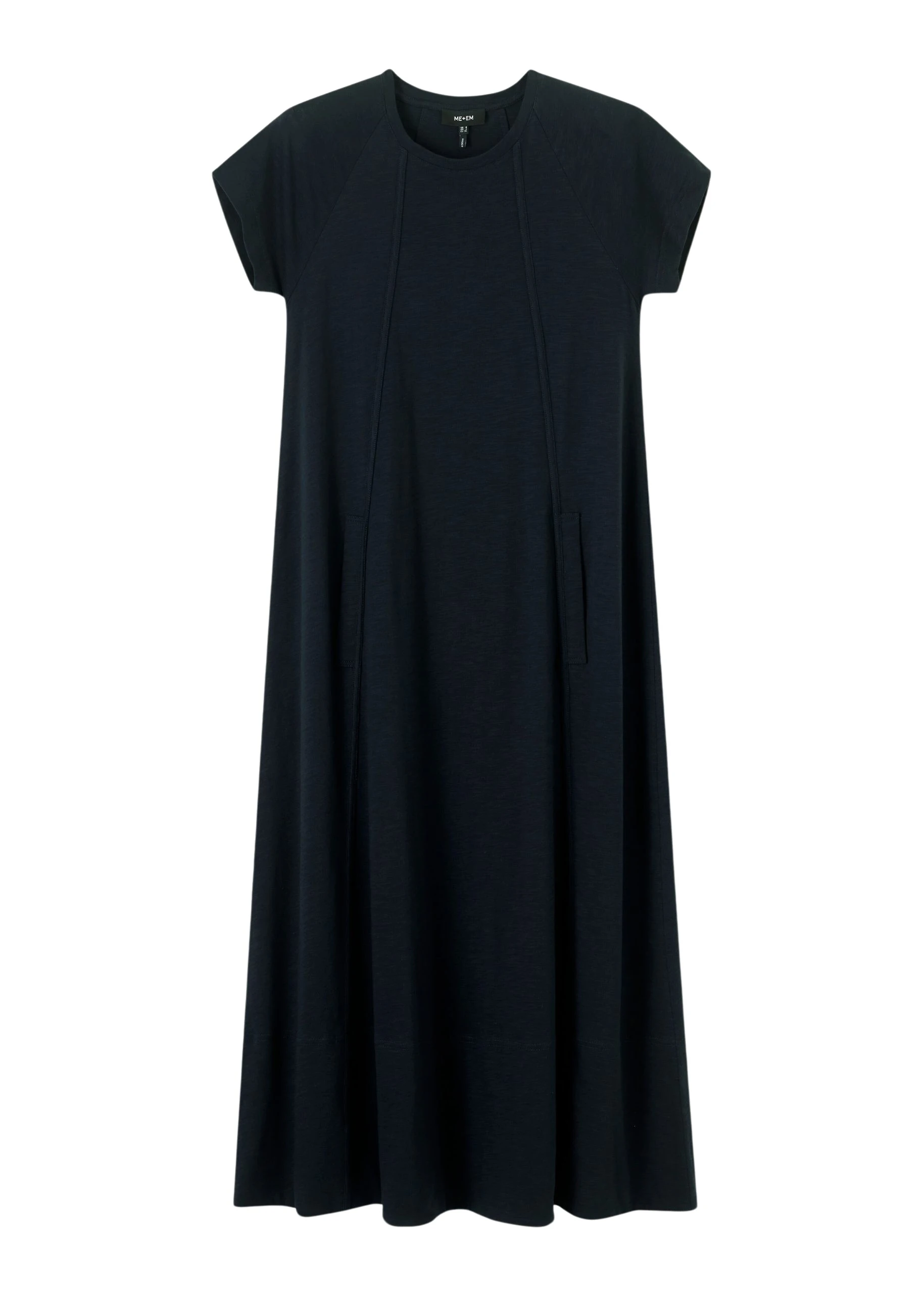 Me-and-Em-Slub-Jersey-Midi-Swing-Dress-5-scaled91357_nobg Slub Jersey Midi Swing Dress - Image 1