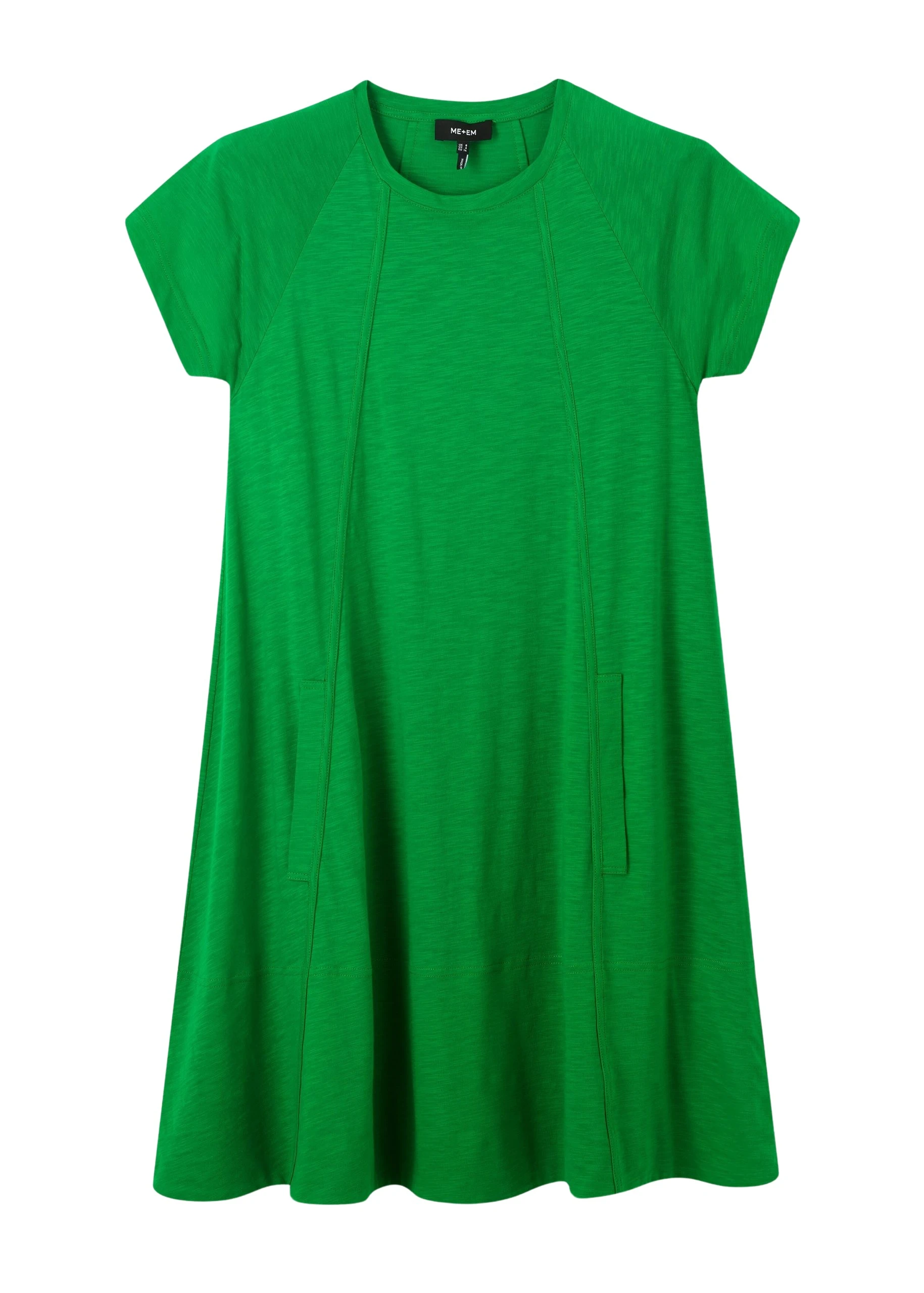 Me-and-Em-Slub-Jersey-Raglan-Seam-Short-Swing-Dress-scaled26071_nobg Slub Jersey Raglan Seam Short Swing Dress - Image 1