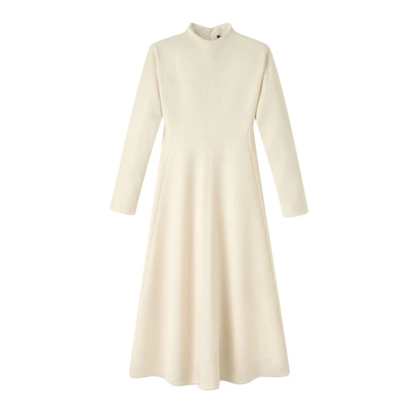 Travel Tailoring Batwing Sleeve Midi Dress
