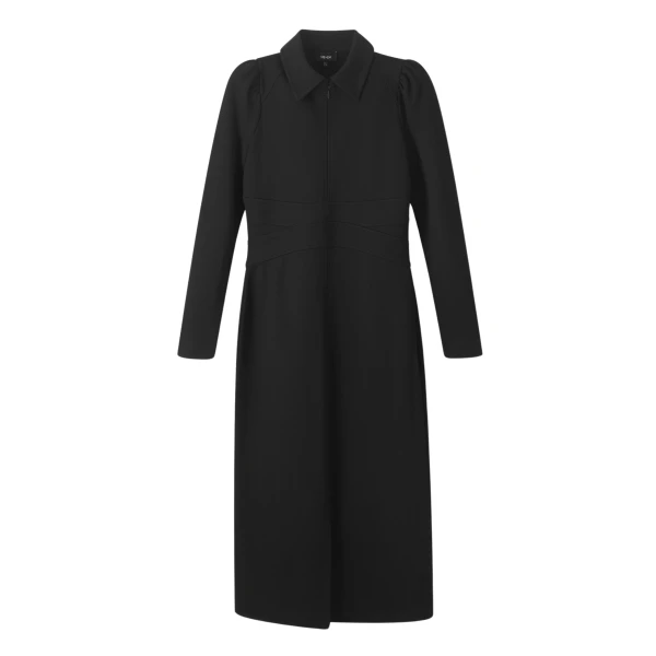 Travel Tailoring Midi Shirt Dress