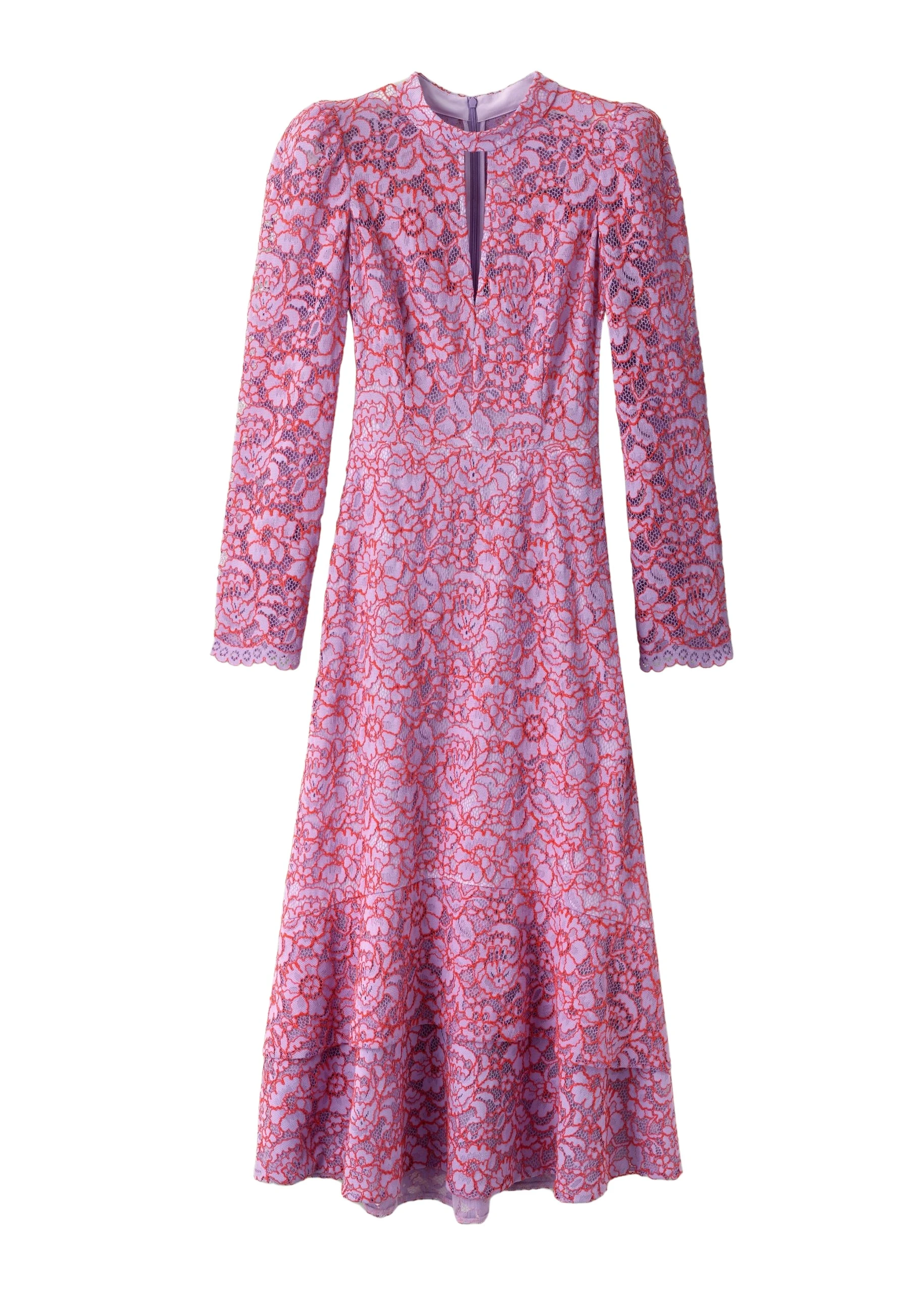 Me-and-Em-Two-Tone-Lace-Midi-Dress-scaled80216_nobg Two-Tone Lace Midi Dress - Image 1