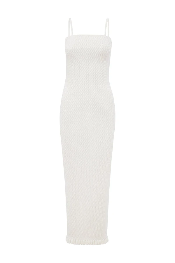 Posse-The-label-Iris-Dress-Bone Posse The label Clothing