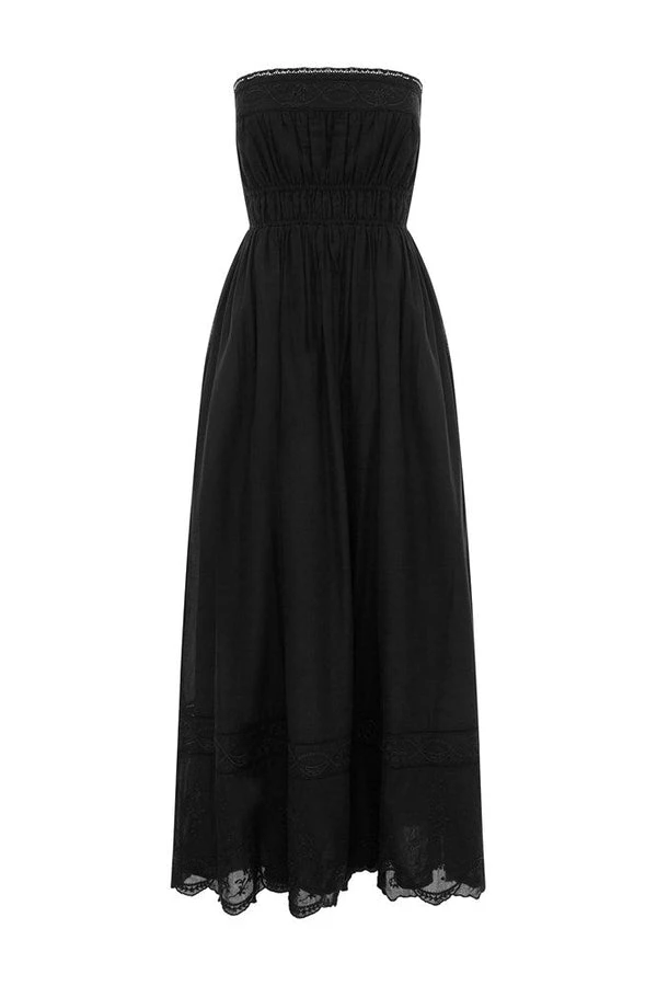 Posse-The-label-Mylah-Strapless-Dress-Black Posse The label Clothing