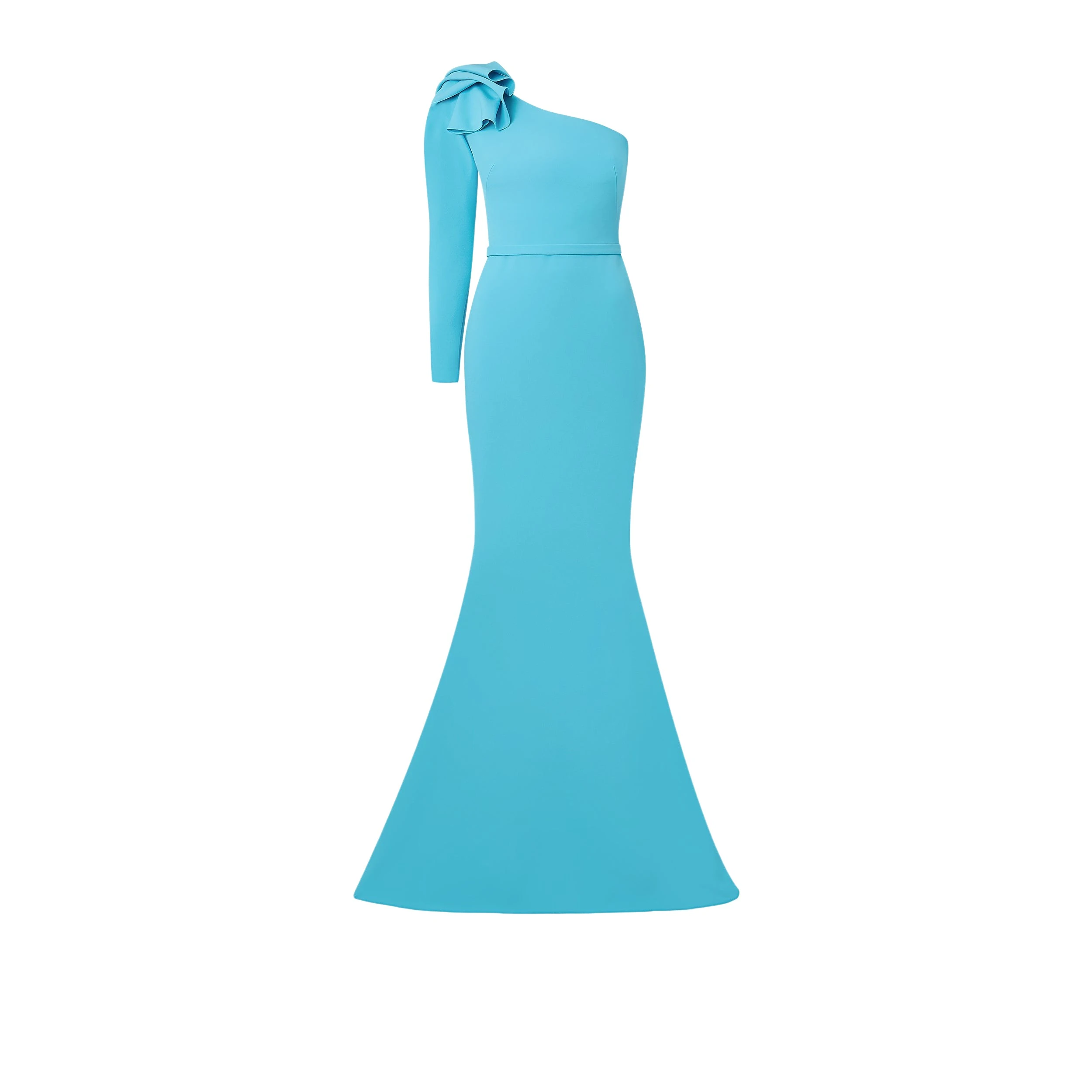 Safiyaa-Addie-Aquamarine-Long-Dress-556931_nobg Addie Aquamarine Long Dress - Image 1