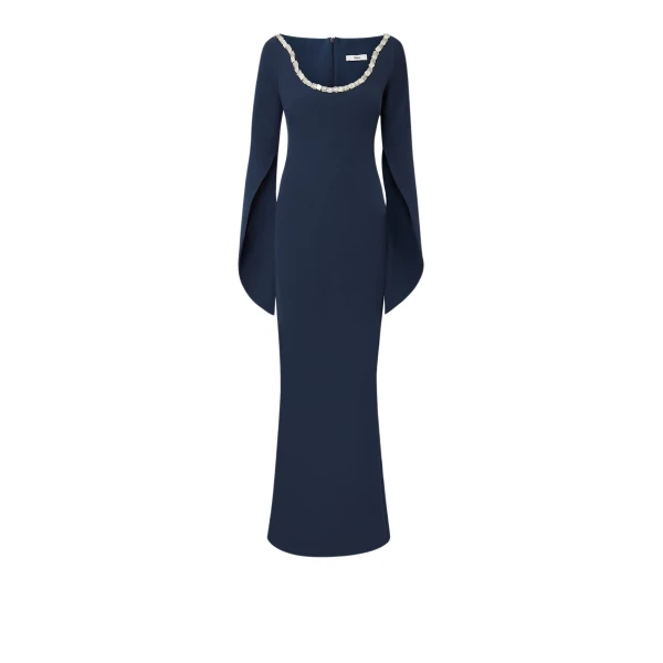 Everene Moonlit Ocean Long Dress