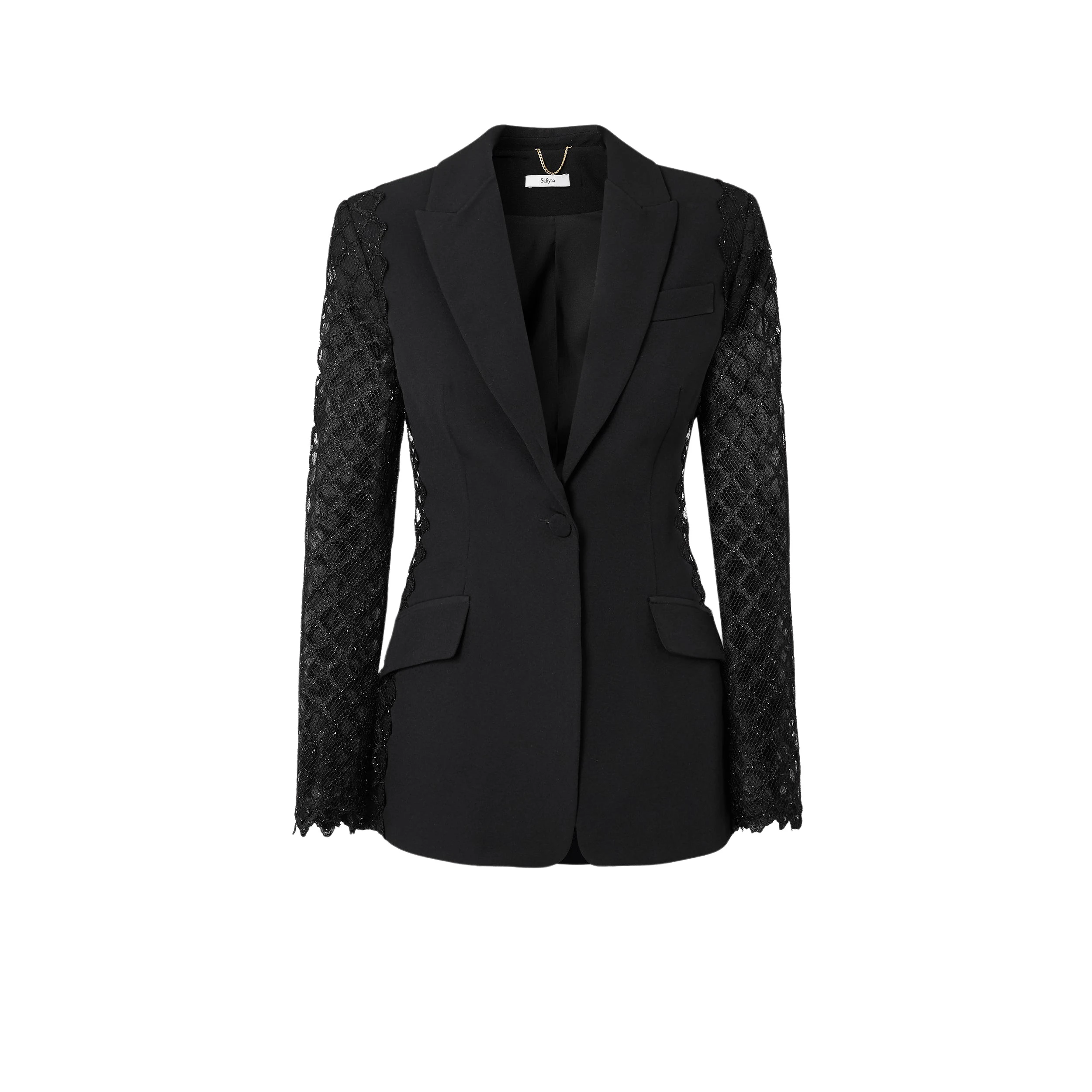 Safiyaa-Joena-Black-Jacket-563196_nobg Joena Black Jacket - Image 1