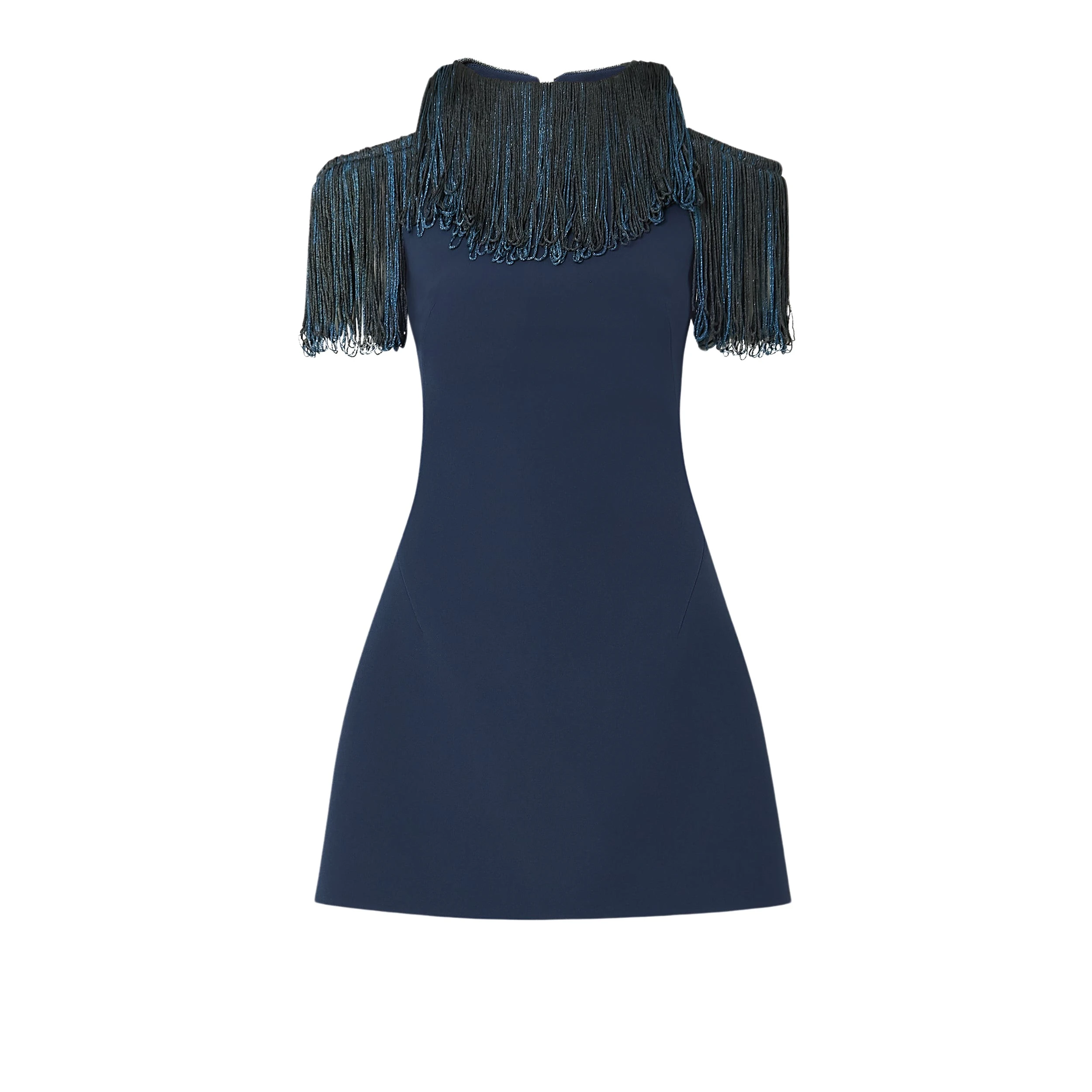 Safiyaa-Raleigh-Moonlit-Ocean-Short-Dress-551533_nobg Raleigh Moonlit Ocean Short Dress - Image 1