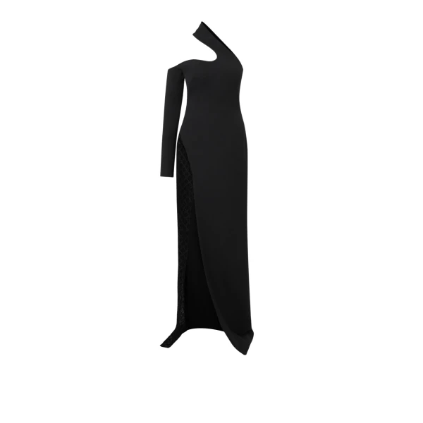 Sacha Black Long Dress