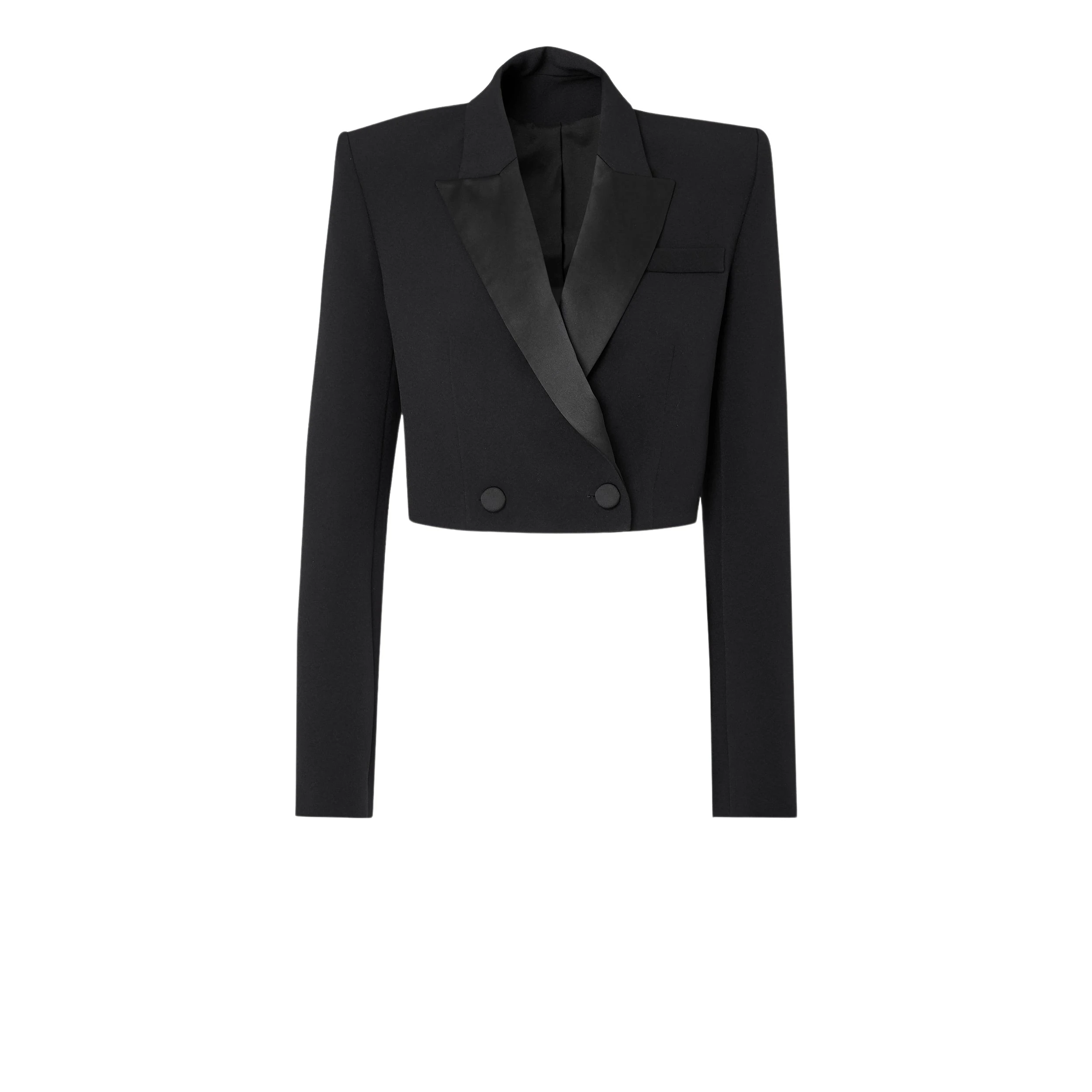 Safiyaa-Sage-Black-Jacket-556158_nobg Sage Black Jacket - Image 1