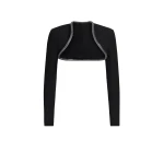 Trix Black Harness With Embroidery