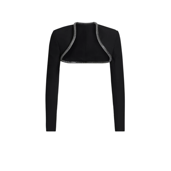 Trix Black Harness With Embroidery