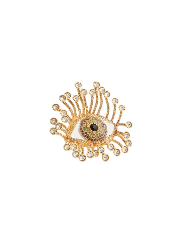 Schiaparelli-Eye-And-Eyelash-Ring-351322_nobg Eye And Eyelash Ring - Image 1