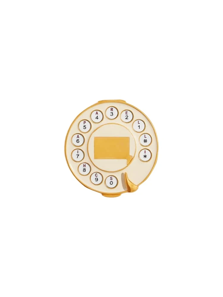 Schiaparelli-Telephone-Dial-Brooch-366739_nobg Telephone Dial Brooch - Image 1