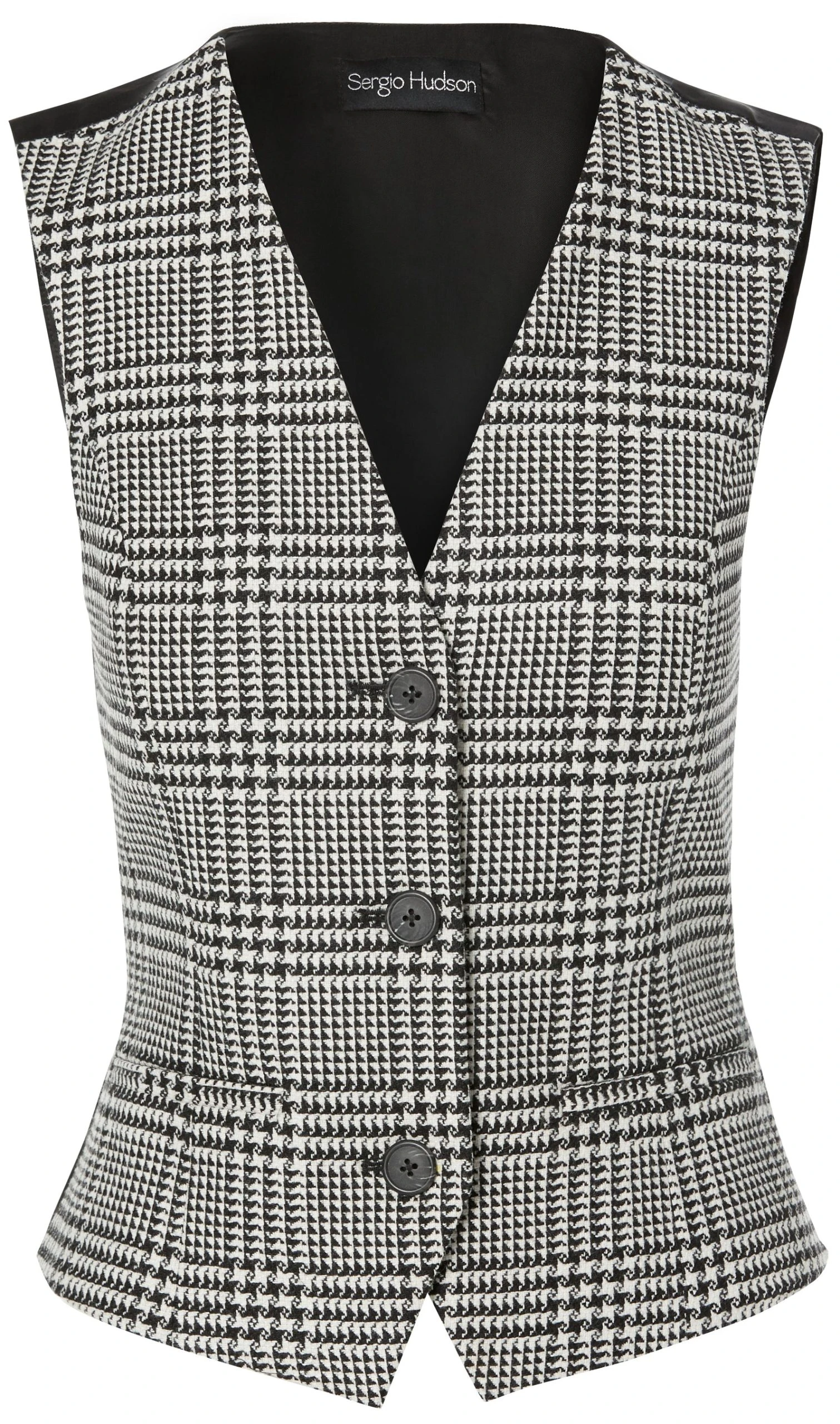 Sergio Hudson Classic Vest Sergio Hudson dress