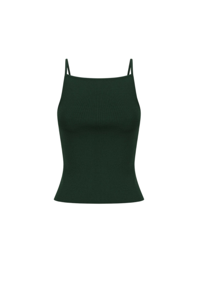 Basic High Neck Top - Rosemary