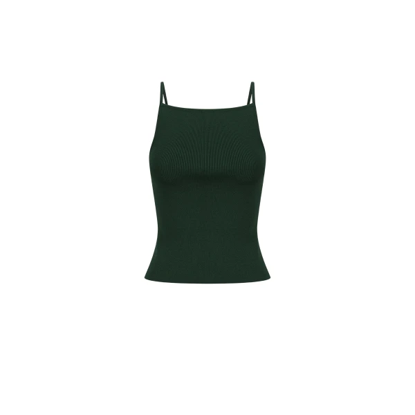 Basic High Neck Top - Rosemary
