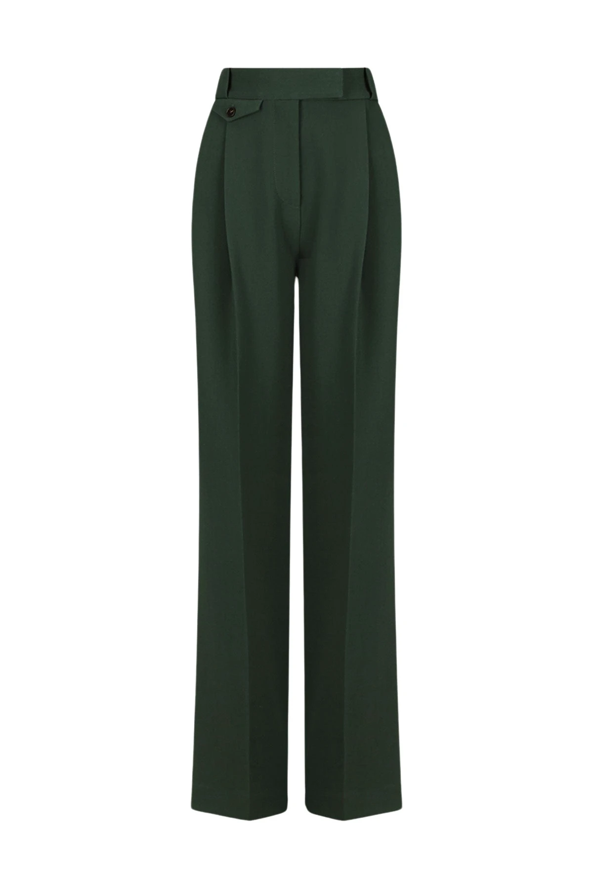 Shona-Joy-Irena-High-Waisted-Tailored-Pant-Deep-Forest29933_nobg Irena High Waisted Tailored Pant - Deep Forest - Image 1