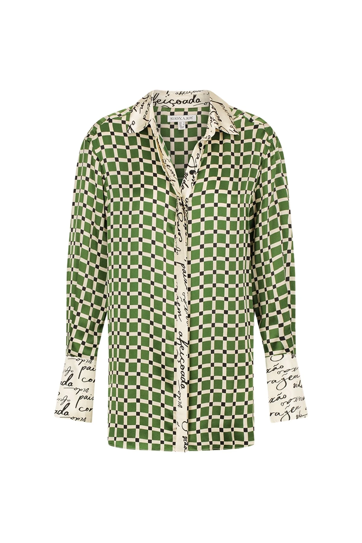 Shona-Joy-Kahlo-Silk-Contrast-Relaxed-Shirt11152_nobg Kahlo Silk Contrast Relaxed Shirt - Image 1