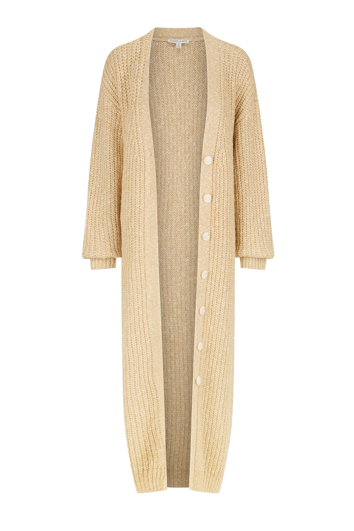Shona-Joy-Olivia-Long-Cardigan-Oat-Ivory77822_nobg Olivia Long Cardigan - Image 1