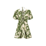 Renee Keyhole Ruched Mini Dress