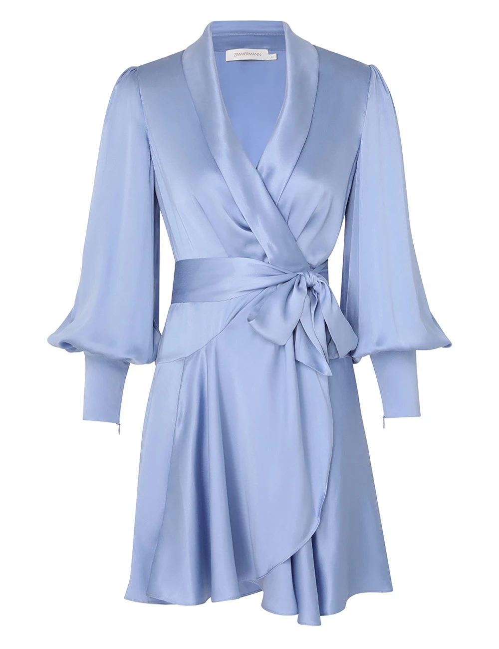 Zimmermann Silk Wrap Mini Dress Zimmermann dress