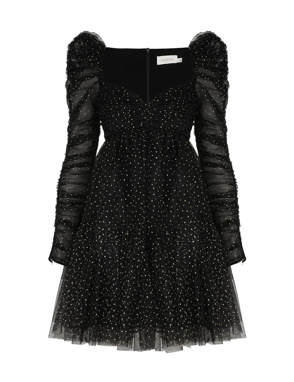 Zimmermann Tulle Ruched Mini Dress Zimmermann dress