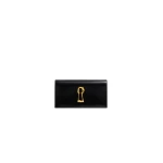 Leather Keyhole Clutch