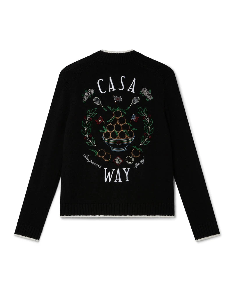 Casablanca mens cardigan mens cardigan
