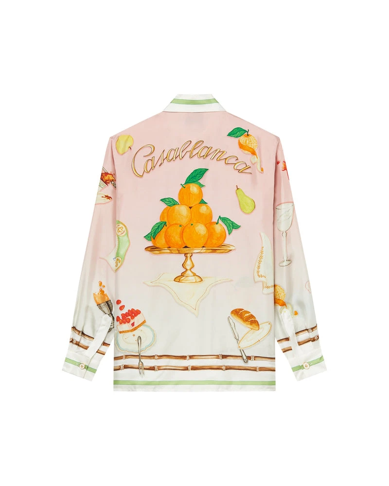 Casablanca Ne Pas Deranger Silk Shirt Casablanca brand