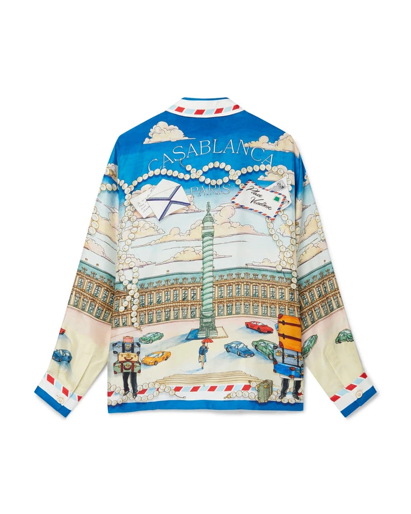 Casablanca Place Casa Silk Shirt Casablanca Shirt
