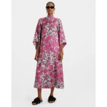 La-Double-J-Magnifico-Midi-Dress-Lilium-Purple-in-Silk-Twill-1 La DoubleJ Magnifico Midi Dress Lilium Purple in Silk Twill