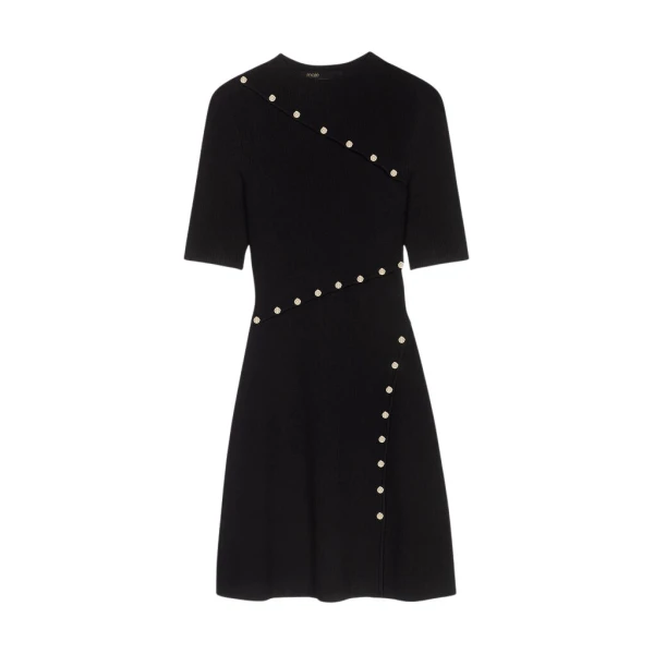 Dress In Ribbed Knit