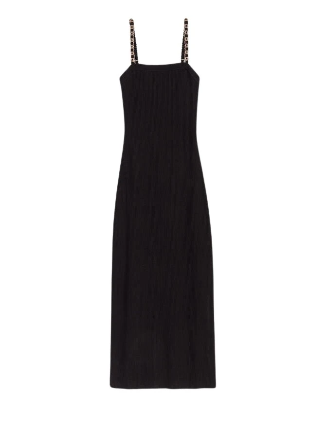 Maje-Knit-Maxi-Dress96440_nobg Knit Maxi Dress - Image 1