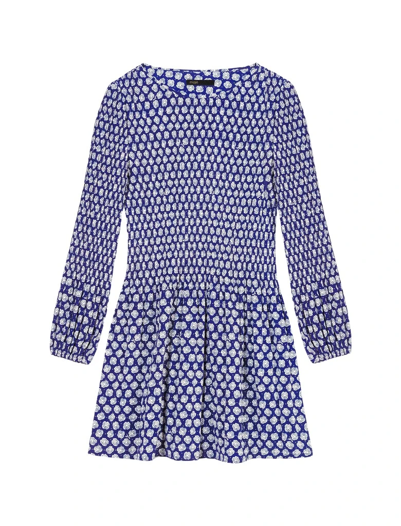 Maje-Short-Floral-Dress11958_nobg Short Floral Dress - Image 1