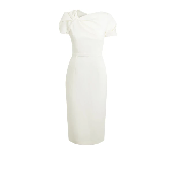 Callina Ivory Midi Dress