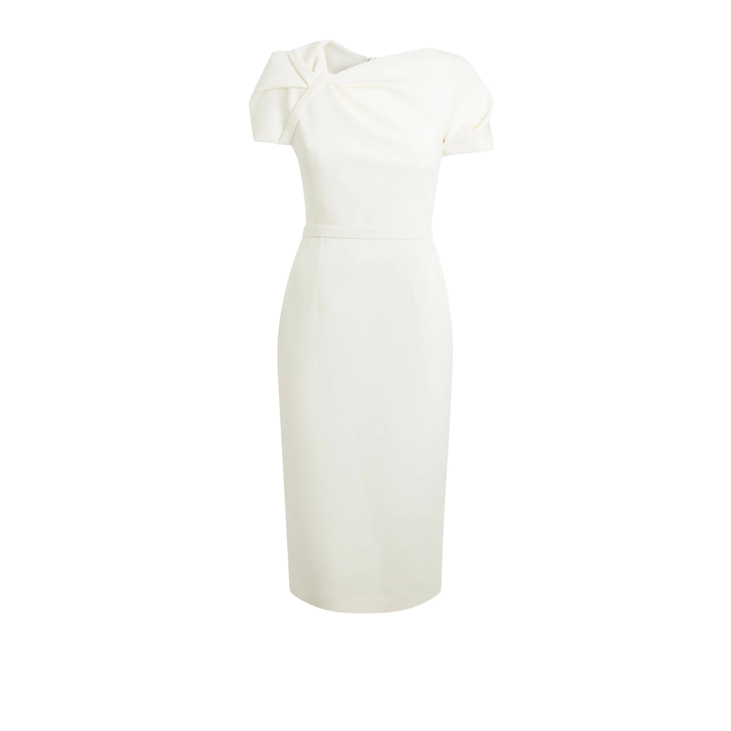 Safiyaa-Callina-Ivory-Midi-Dress51793_nobg Callina Ivory Midi Dress - Image 1
