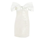 Dianelli Ivory Short Dress
