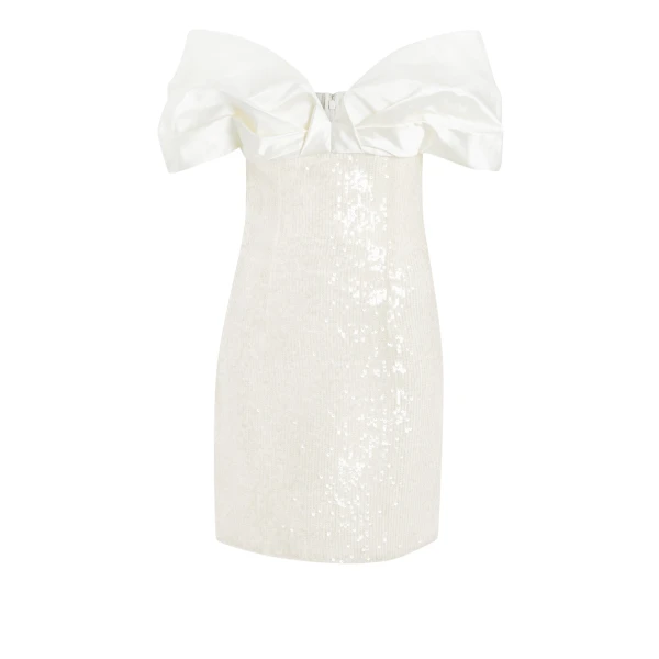 Dianelli Ivory Short Dress