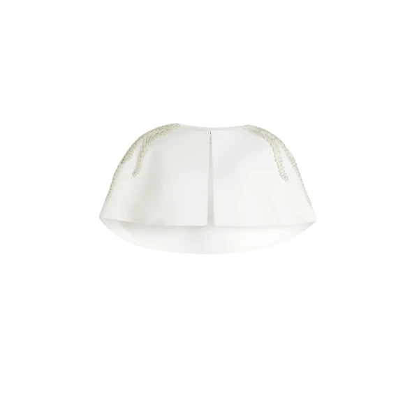 Kepuret Pearl Wing Embroidered Cape