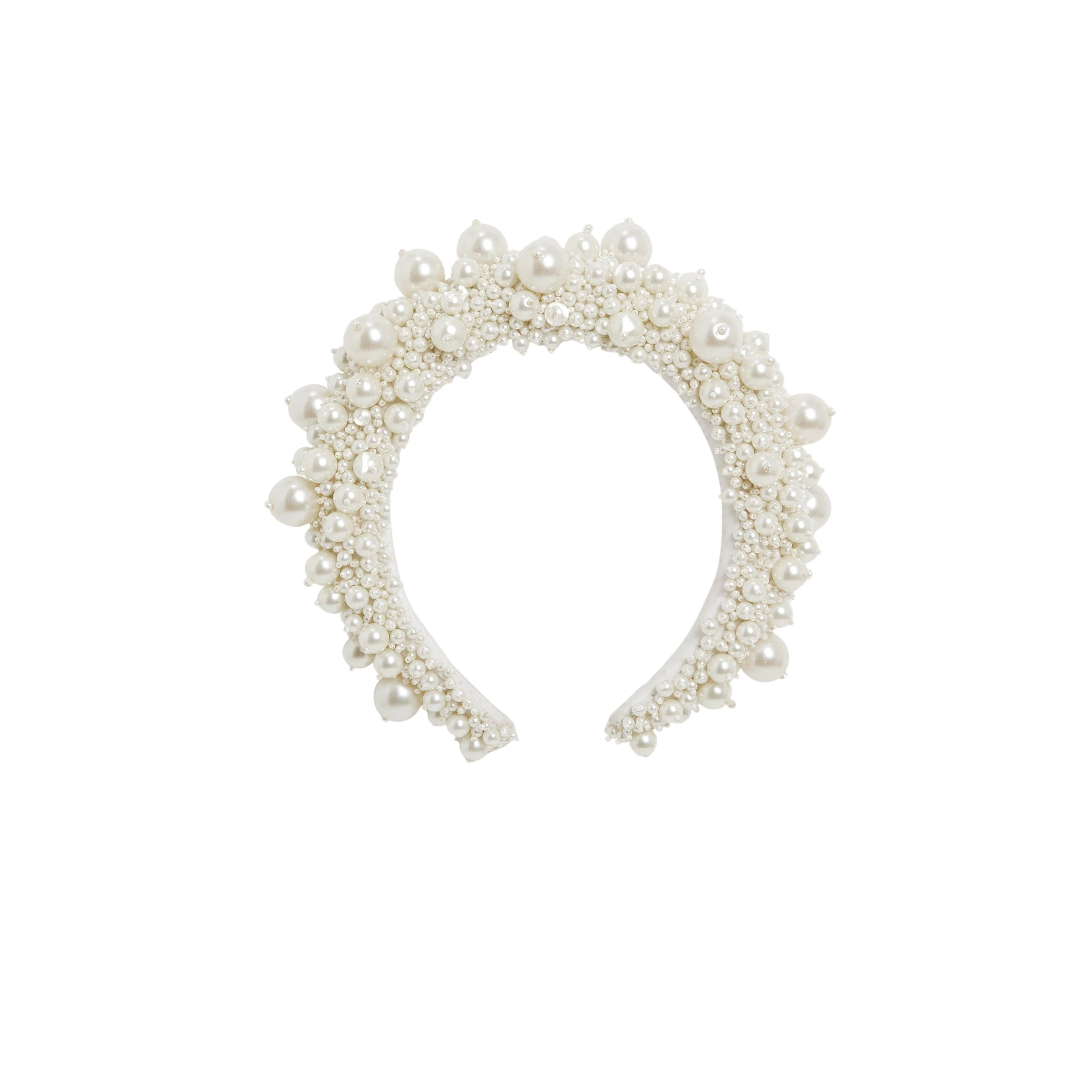 Safiyaa-Kylee-Pearl-Headband52785_nobg Kylee Pearl Headband - Image 1