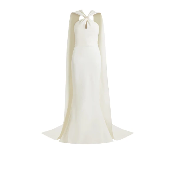 Lilien Ivory long Dress