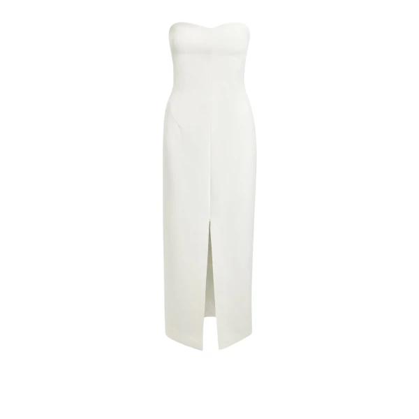 Peggie Ivory Midi Dress